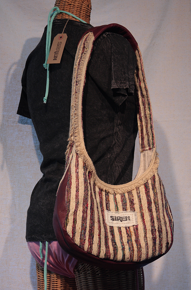 Siren Boho Day Satchel: Sherpa Style