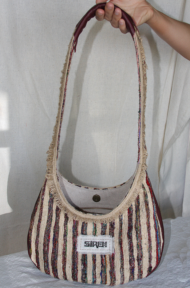 Siren Boho Day Satchel: Sherpa Style