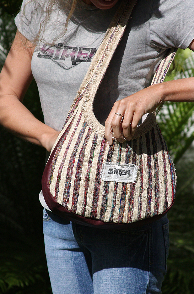 Siren Boho Day Satchel: Sherpa Style