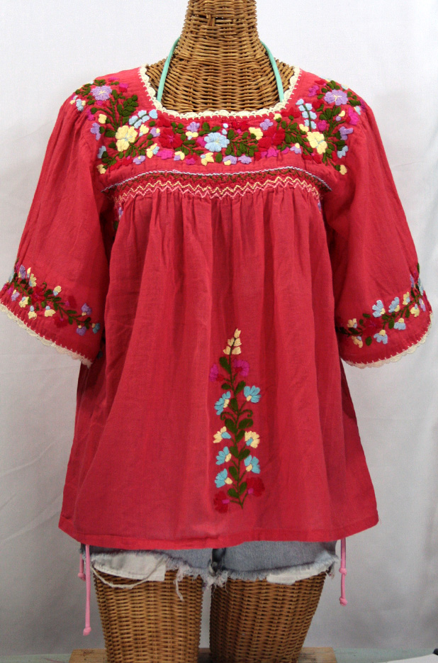 Embroidered Mexican Peasant Blouses