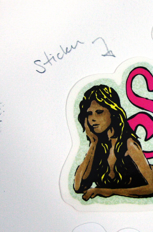 Siren Mermaid Logo Sticker