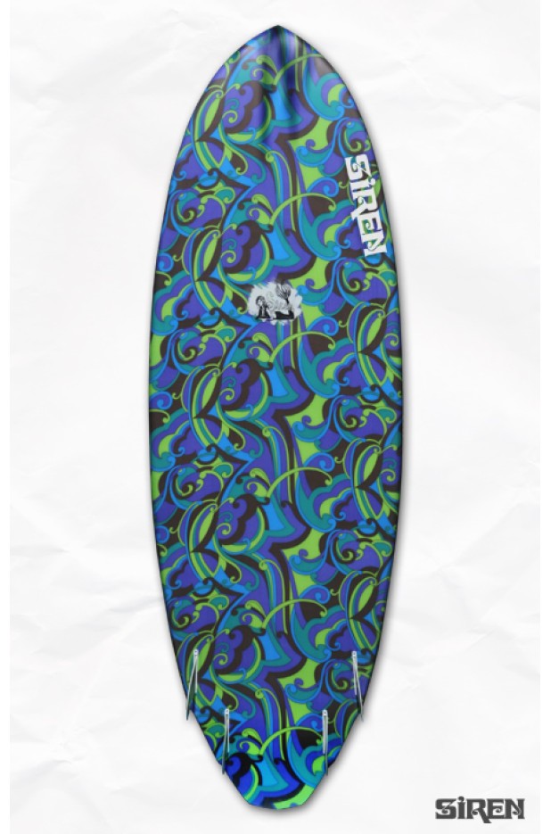 Siren Surf Rocket Quad SUP: 7'4"