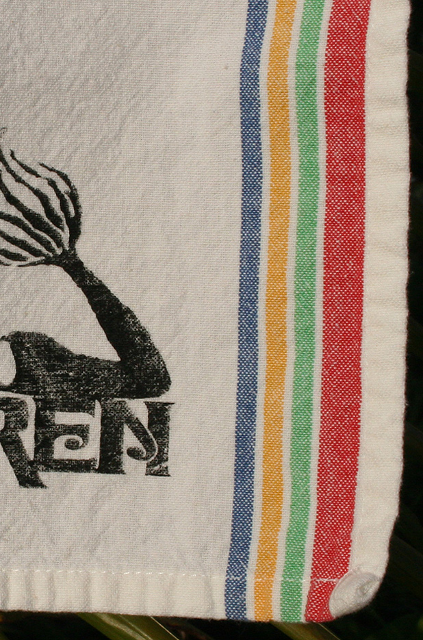 Siren Fiesta Stripe Tea Towel