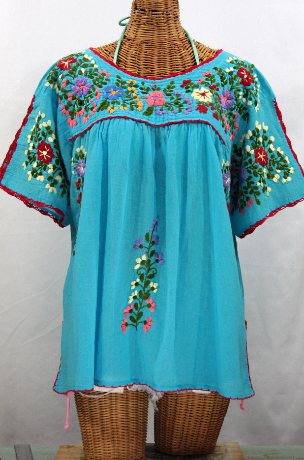 Plus Size Mexican Peasant Blouse - Home Interior Design